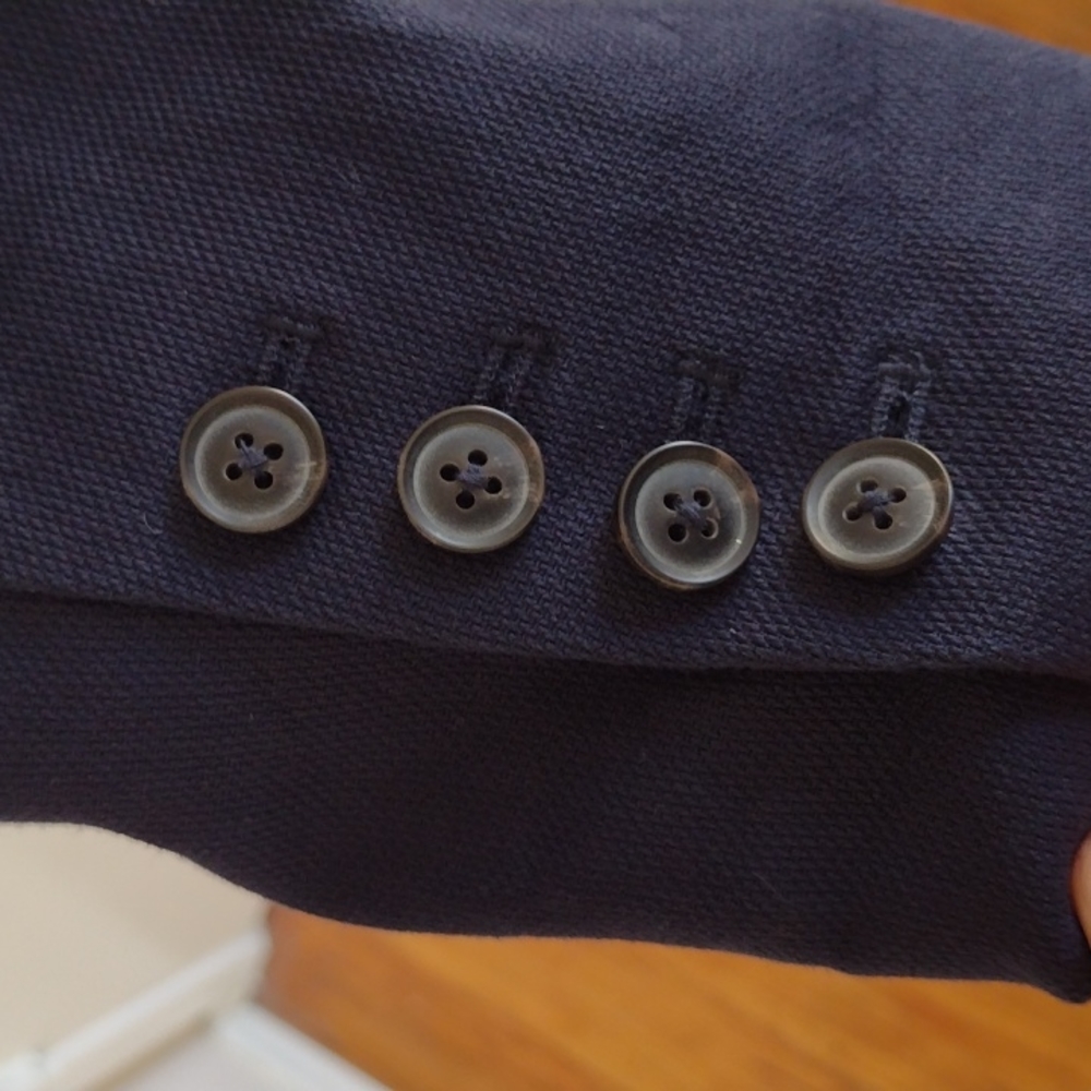 Jenni Kayne Navy Tailored Blazer - Picture 7 of 16
